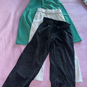 Art Class Kids' Black, Gray, and Green Joggers